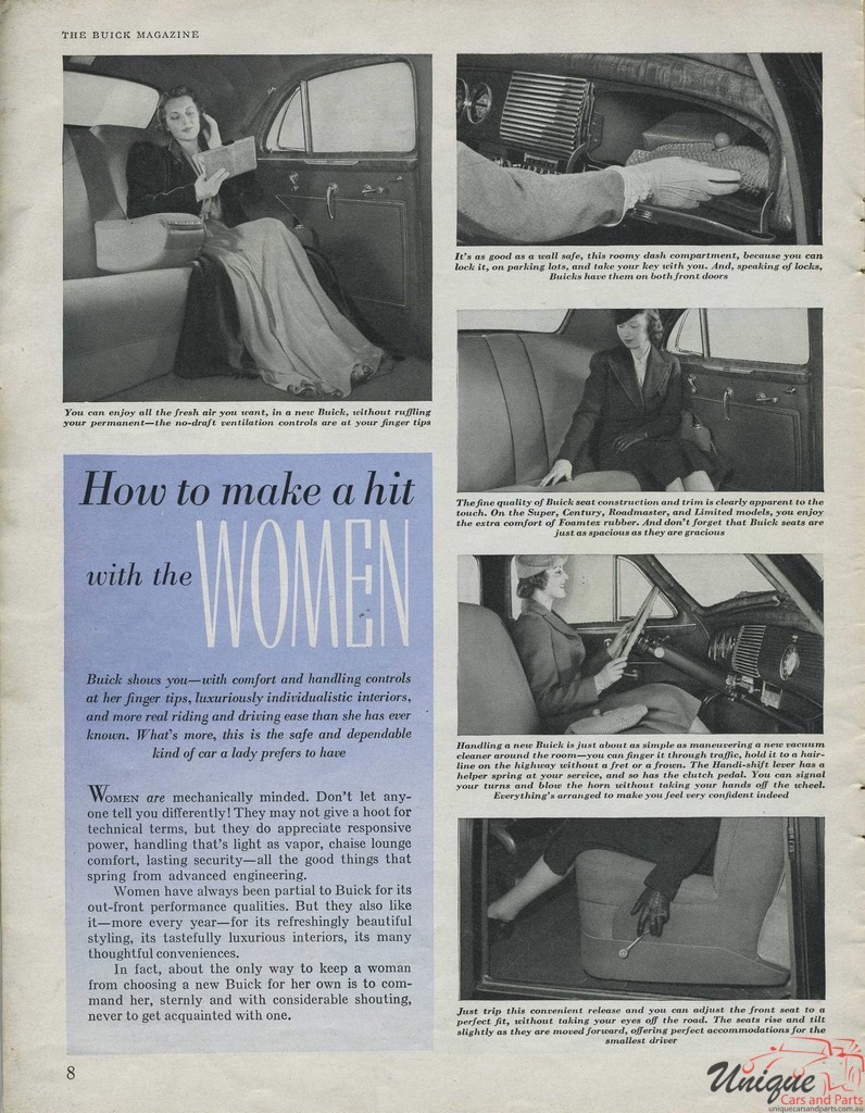 1940 Buick Editorial Brochure Page 1